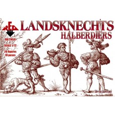 Ландскнехти (алебардники), 16 століття