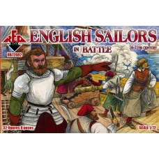 Англійські моряки у бою, 16-17 століття