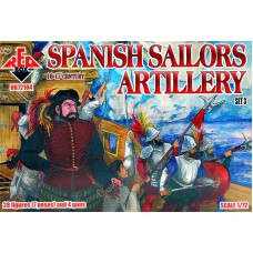 Іспанська матроська артилерія 16-17 століття, набір 3