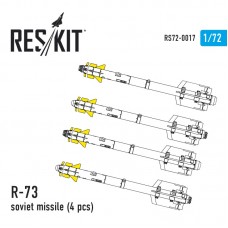 Смоляний набір: Керована ракета класу повітря-повітря R-73, 4 шт