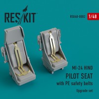 Набор деталировки для Ми-24 сиденье для пилота с ремнями безопасности
