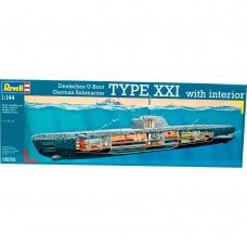 Підводний човен Type XXI з інтер'єром