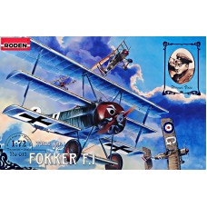 Німецький винищувач-триплан Fokker F.I