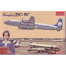 Транспортний літак Douglas DC-7C KLM Королівські Голландські авіалінії