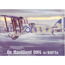 Літак Havilland DH4 w / RAF3a
