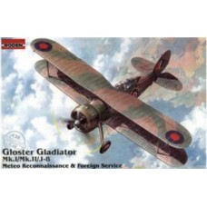 Британський біплан метеорологічної розвідки і дипломатичної служби Gloster Gladiator