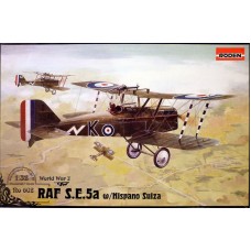 Винищувач RAF S.E.5a w / Hispano Suiza