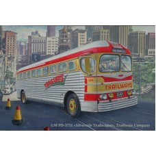 Пасажирський автобус GMC PD-3751 "Silverside Trailwagon" Trailways Company