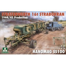 Підвісний кран 16 тонн Strabokran, 1944-1945 рр. виробництва та тягач Hanomag ss100